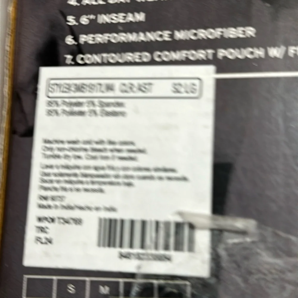 Levi’s 3-PK Microfiber Performance Boxer Briefs LG NWT
